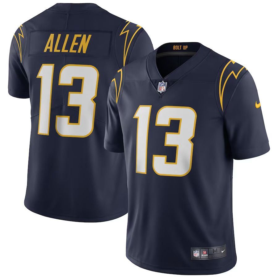 Men Los Angeles Chargers 13 Keenan Allen Nike Navy Alternate Vapor Limited NFL Jersey